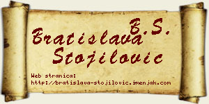 Bratislava Stojilović vizit kartica